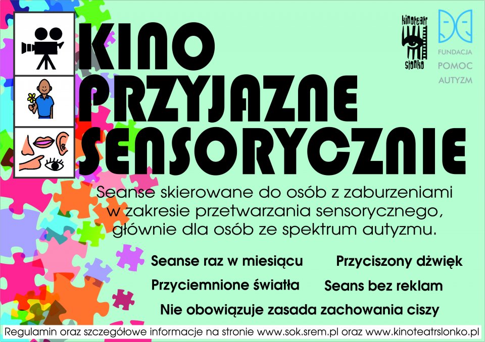 Grafika wyjaśniająca czym jest Kino Przyjazne Sensorycznie