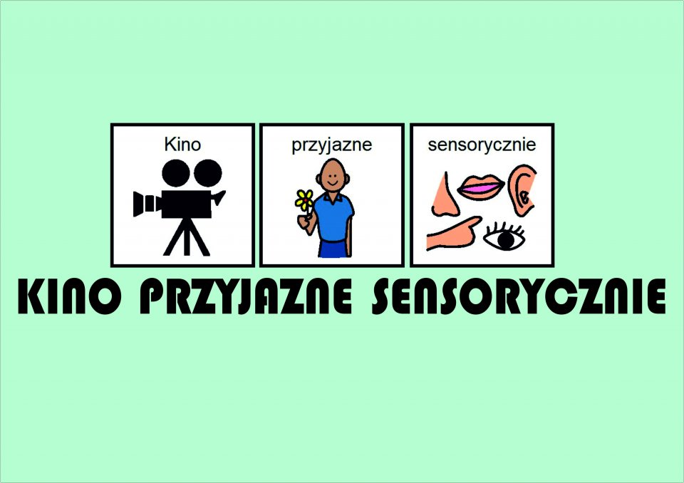 Grafika przedstawiająca Kino Przyjazne Sensorycznie